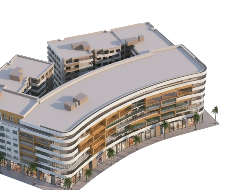 Immeuble résidentiel moderne Moubina à Agadir